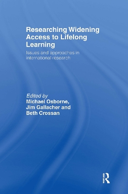 Researching Widening Access to Lifelong Learning by Michael Osborne
