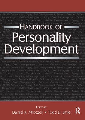 Handbook of Personality Development book