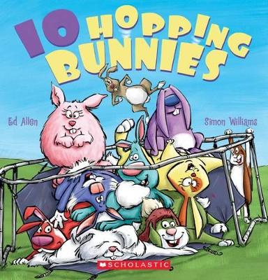 10 Hopping Bunnies book