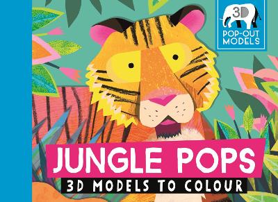 Jungle Pops: 3D Models to Colour book