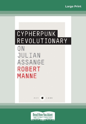 Cypherpunk Revolutionary: On Julian Assange book