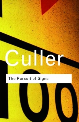 The Pursuit of Signs book