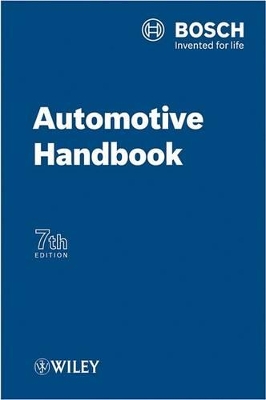 Bosch Automotive Handbook by Robert Bosch Gmbh