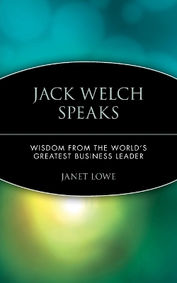 Jack Welch Speaks book