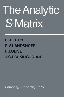 Analytic S-Matrix book