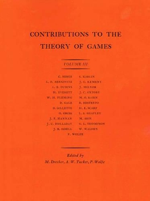 Contributions to the Theory of Games (AM-39), Volume III book