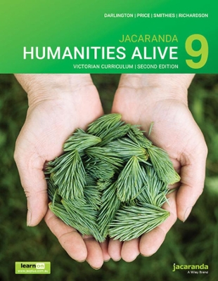 Jacaranda Humanities Alive 9 Victorian Curriculum book