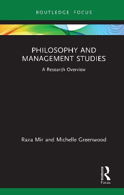 Philosophy and Management Studies: A Research Overview book