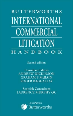 Butterworths International Commercial Litigation Handbook book