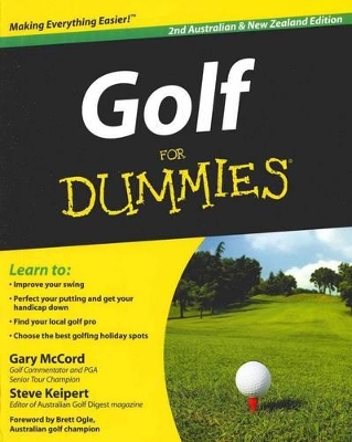 Golf for Dummies, Australian and New Zealand Edition book