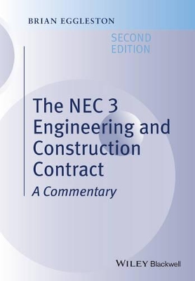 NEC 3 Engineering and Construction Contract book