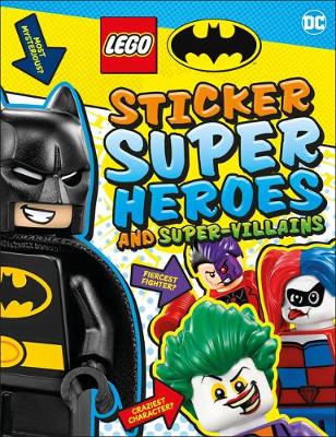 LEGO Batman Sticker Super Heroes and Super-Villains by DK
