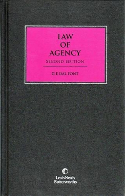 Law of Agency by G. E. Dal Pont