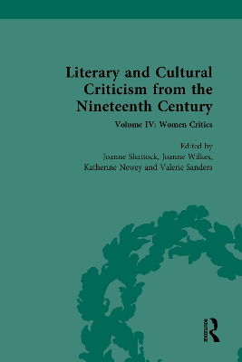 Literary and Cultural Criticism from the Nineteenth Century: Volume IV: Women Critics book