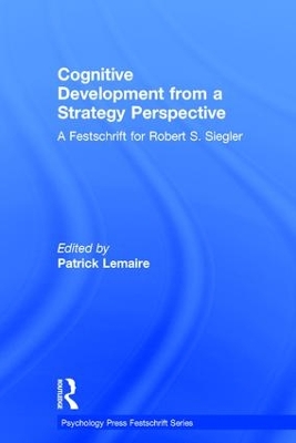 Cognitive Development from a Strategy Perspective book