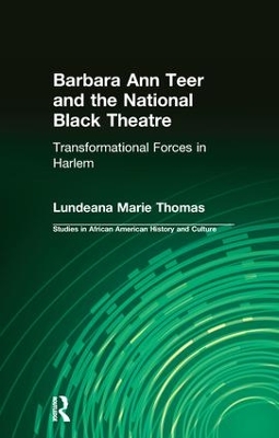 Barbara Ann Teer and the National Black Theatre book