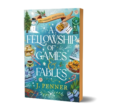 A Fellowship of Games & Fables: A Cosy Fantasy Fake Dating Romance (Adenashire Book 3) book