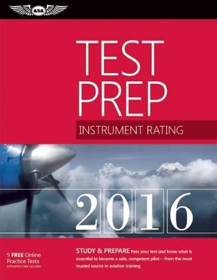 Instrument Rating Test Prep 2016 book