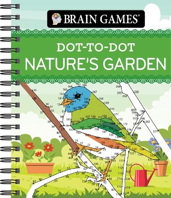 Brain Games - Dot-To-Dot Nature's Garden book