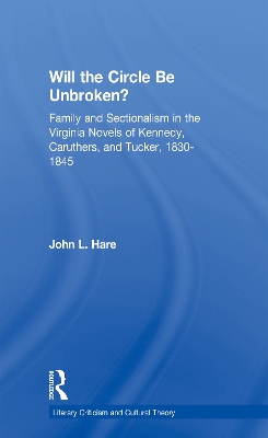 Will the Circle be Unbroken? by John L. Hare