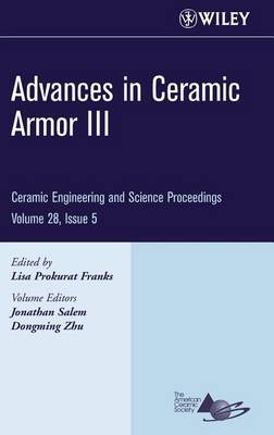 Advances in Ceramic Armor III book