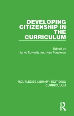 Developing Citizenship in the Curriculum book