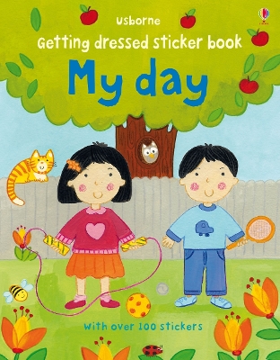 Getting Dressed Sticker Book book