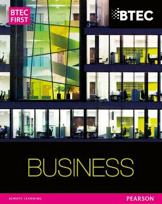 BTEC First Business Student Book book