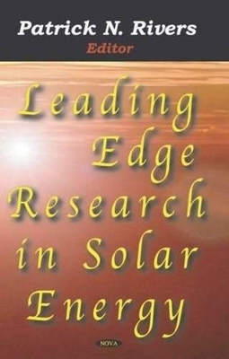 Leading Edge Research in Solar Energy book