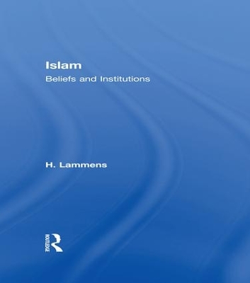 Islam by H. Lammens