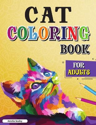 Cats with Mandalas - Adult Coloring Book: Stress relief & Relaxing Cats Coloring Book for Adults book