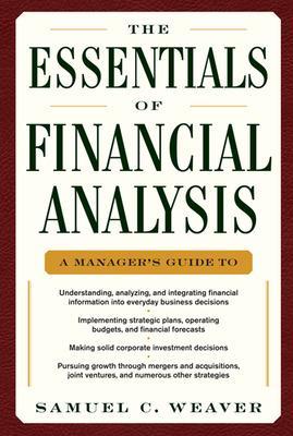 Essentials of Financial Analysis book