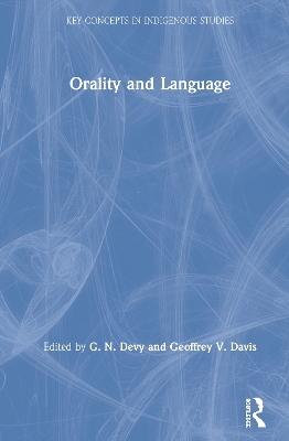 Orality and Language by G. N. Devy