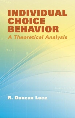 Individual Choice Behavior book