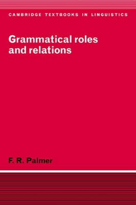 Grammatical Roles and Relations book