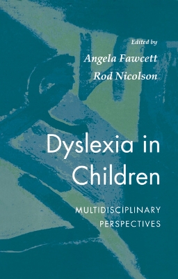 Dyslexia In Children book