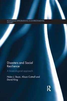 Disasters and Social Resilience by Helen Boon