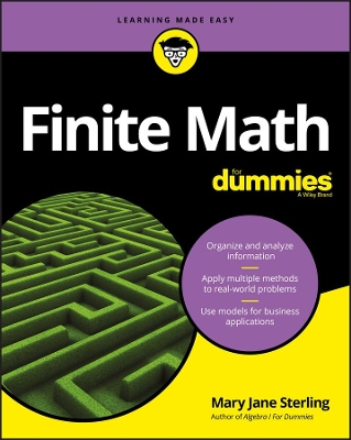 Finite Math For Dummies book