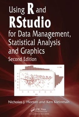 Using R and Rstudio for Data Management, Statistical Analysis, and Graphics book