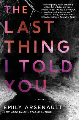 Last Thing I Told You book