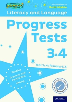 Read Write Inc. Literacy and Language: Years 3&4: Progress Tests 3&4 book