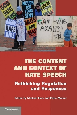 The Content and Context of Hate Speech by Michael Herz