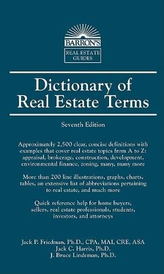 Dictionary of Real Estate Terms book