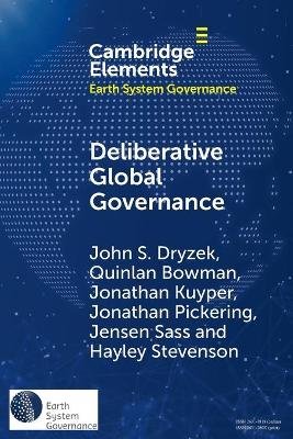 Deliberative Global Governance book