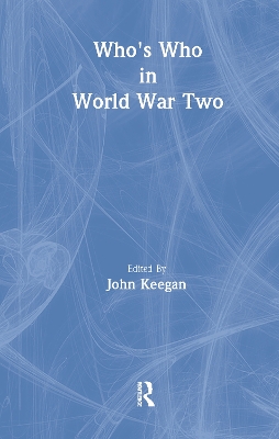 Who's Who in World War II book