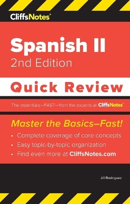 CliffsNotes Spanish II: Quick Review book