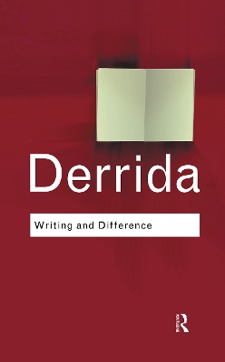 Writing and Difference book