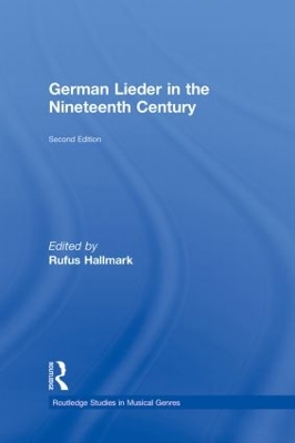 German Lieder in the Nineteenth Century book