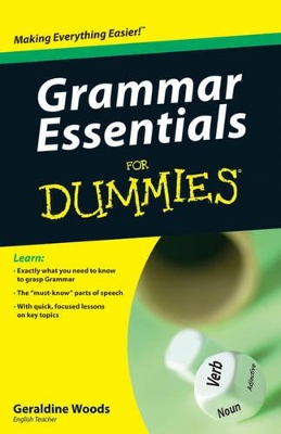 Grammar Essentials For Dummies by Geraldine Woods
