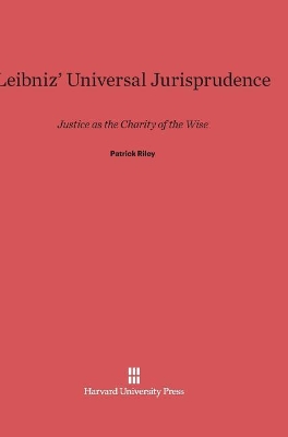 Leibniz' Universal Jurisprudence book